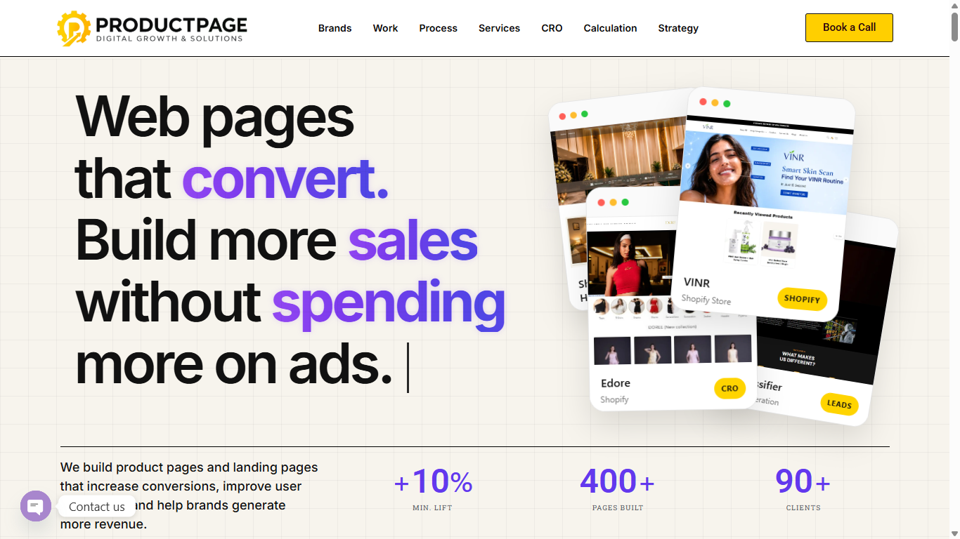 Product Page World